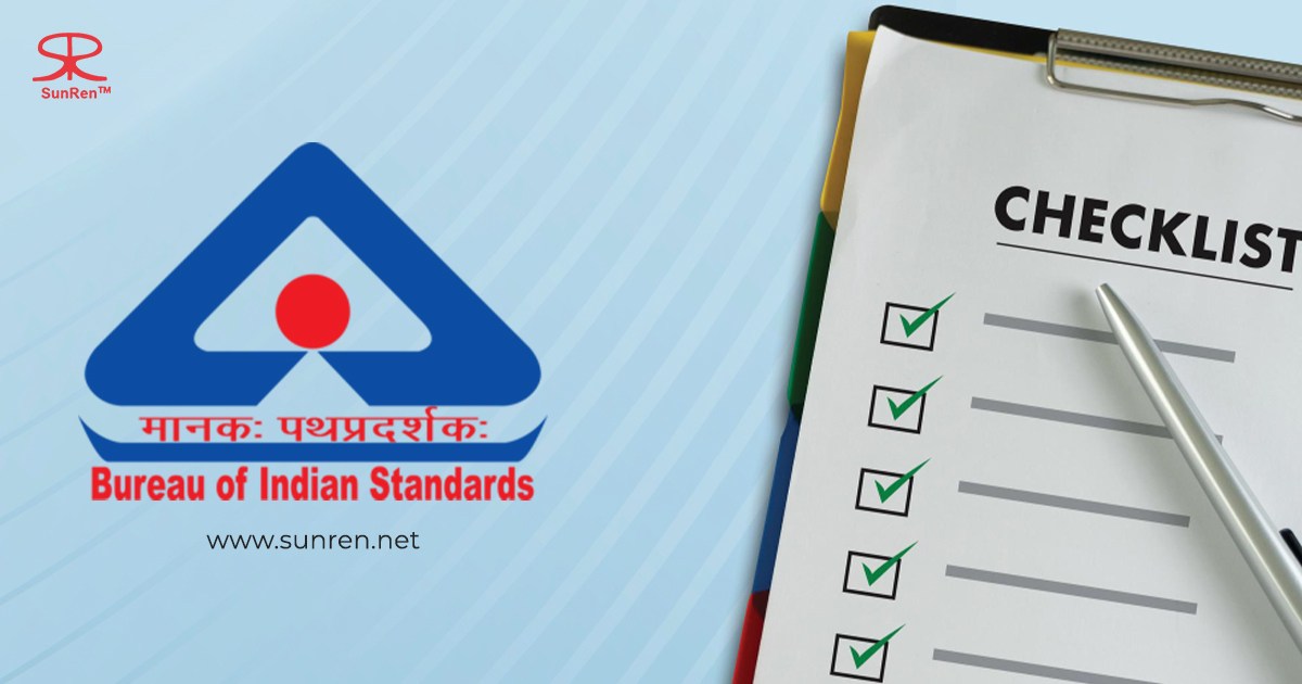 BIS certification checklist